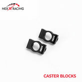 Nexx Racing Aluminum Caster Blocks Micro_B - BLACK
